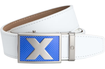 Image of Nexbelt Fast Eddie Lucky X Factor Buckle, Pewter/Blue, BGX7486