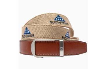 Image of Nexbelt Folds Of Honor Belt, Brown, Up to 50 Waist, CEP1633