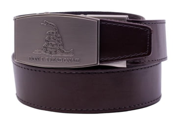 Image of Nexbelt Gadsden Flag PreciseFit EDC Gun Belt, Brown, 1.38in, PCS0661