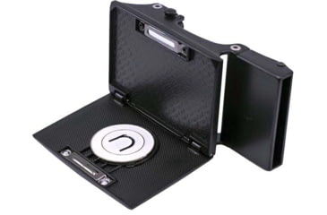 Image of Nexbelt Go-In Beveled Shield Buckle, Black, BGG5383