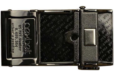 Image of Nexbelt Go-In Beveled Shield Buckle, Gunmetal, BGG5406