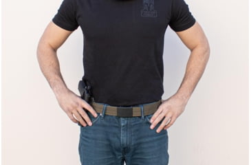 Image of Nexbelt Guardian EDC Gun Belt - Mens, OD Green, 1.5in, PCS7646