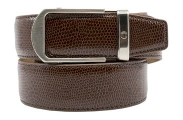 Image of Nexbelt Lizard Dress Belt, Non-EDC, Brown, PCL4126