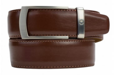 Image of Nexbelt Portofino Ratchet Premium Dress Belt, Non-EDC, Brown, PCP3747