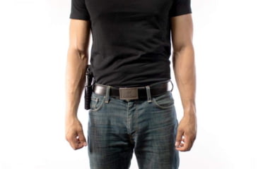 Image of Nexbelt The 2nd Ammendment Pewter EDC Gun Belt, Pewter, 1.38in, PCS0890