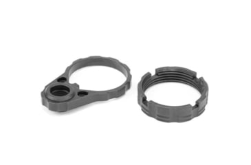 Image of Next Level Armament Ascend Armory Mod 1 QD End Plate/Castle Nut Kit, Aluminum, Black, ASC205