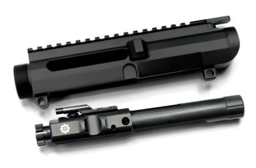 Image of USED Next Level Armament NLX Billet .308 AR-10 Upper Receiver Stripped and Bolt Carrier Group Combo, Left Hand, Black/Dark Grey, NLX155, EDEMO2