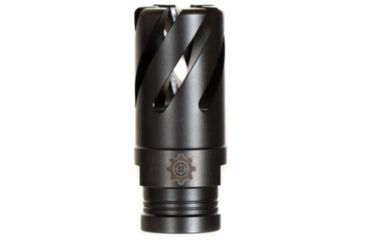 Image of Next Level Armament Hi Helix Flash Hider 1/2x28, 9mm, Black, NLX725