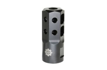 Image of Next Level Armament NLX-8NS Heretic Compensator Flash Suppressor, 308, Black/Dark Gray, NLX452