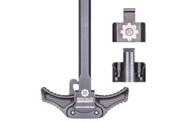 Image of Next Level Armament Sig MPX Charge Handle/Block Kit, Black, NLX702