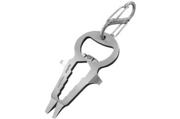 Image of NexTool Happy Hero Pocket Multi-tool w/Carabiner, Chrome KT5007B