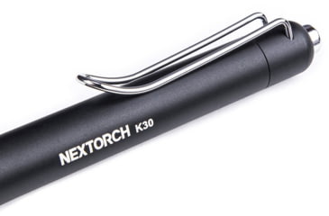 Image of Nextorch LED Penlight Black Aluminum 850 Lumens K30(LI-ION)