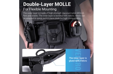 Image of Nextorch Tactical MOLLE Belt, Nylon, 33.5-57in, TEX10