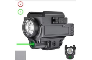 Image of NFG TAC Flashlight w/Laser, Regulable, 800 Lumens, Black, NFG-LIGHT-LASER
