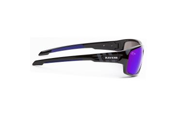 Image of NFL Catch Baltimore Ravens Progressive Prescription Sunglasses, Glossy Black Frame, 622586T03PR