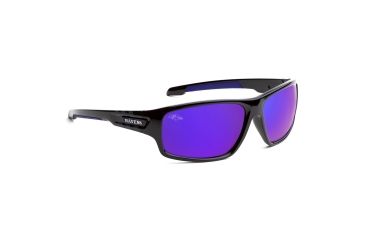 Image of NFL Catch Baltimore Ravens Progressive Prescription Sunglasses, Glossy Black Frame, 622586T03PR