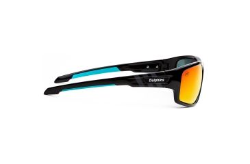 Image of NFL Catch Miami Dolphins Progressive Prescription Sunglasses, Glossy Black Frame, 622586T17PR