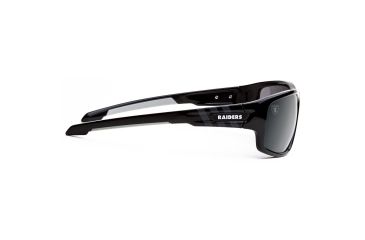 Image of NFL Catch Oakland Raiders Progressive Prescription Sunglasses, Glossy Black Frame, 622586T23PR