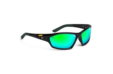Image of NFL Lateral Green Bay Packers Bifocal Prescription Sunglasses, Matte Black Frame, 619462A12BI