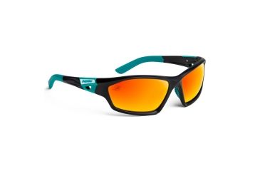 Image of NFL Lateral Miami Dolphins Bifocal Prescription Sunglasses, Matte Black Frame, 619462A17BI