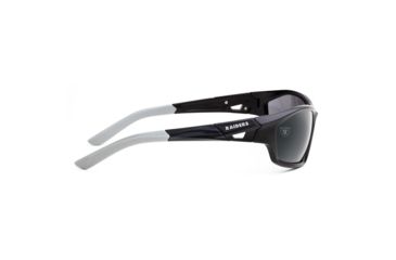Image of NFL Lateral Oakland Raiders Bifocal Prescription Sunglasses, Matte Black Frame, 619462A23BI