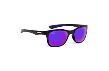 Image of NFL Wayfarer Baltimore Ravens Progressive Prescription Sunglasses, Matte Black Frame, 622088T03PR