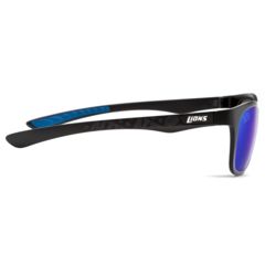 Image of NFL Wayfarer Detroit Lions Progressive Prescription Sunglasses, Matte Black Frame, 622088T11PR