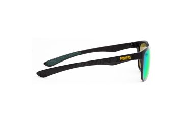 Image of NFL Wayfarer Green Bay Packers Progressive Prescription Sunglasses, Matte Black Frame, 622088T12PR