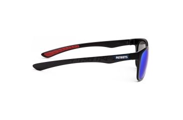 Image of NFL Wayfarer New England Patriots Progressive Prescription Sunglasses, Matte Black Frame, 622088T19PR