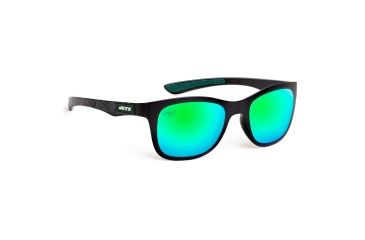 Image of NFL Wayfarer New York Jets Progressive Prescription Sunglasses, Matte Black Frame, 622088T22PR