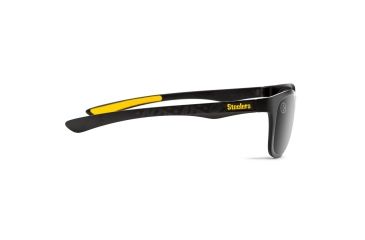 Image of NFL Wayfarer Pittsburgh Steelers Progressive Prescription Sunglasses, Matte Black Frame, 622088T25PR