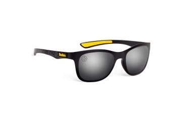 Image of NFL Wayfarer Pittsburgh Steelers Progressive Prescription Sunglasses, Matte Black Frame, 622088T25PR
