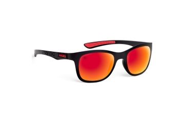 Image of NFL Wayfarer San Francisco 49ers Progressive Prescription Sunglasses, Matte Black Frame, 622088T27PR
