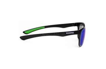 Image of NFL Wayfarer Seattle Seahawks Progressive Prescription Sunglasses, Matte Black Frame, 622088T28PR