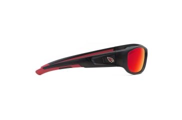 Image of NFL Zone Arizona Cardinals Single Vision Prescription Sunglasses, Matte Black Frame, 655975T01SV