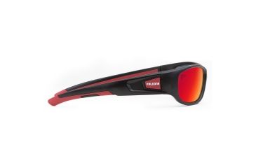 Image of NFL Zone Atlanta Falcons Single Vision Prescription Sunglasses, Matte Black Frame, 655975T02SV