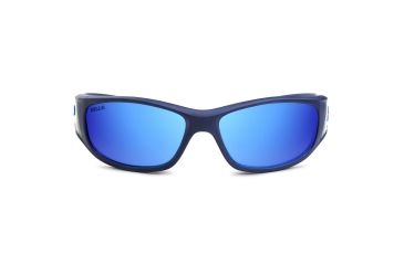 Image of NFL Zone Buffalo Bills Single Vision Prescription Sunglasses, Matte Dark Blue Frame, 655975T04SV