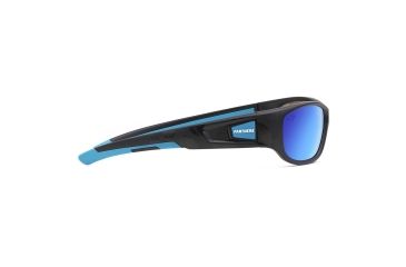 Image of NFL Zone Carolina Panthers Single Vision Prescription Sunglasses, Matte Black Frame, 655975T05SV