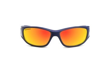 Image of NFL Zone Chicago Bears Single Vision Prescription Sunglasses, Matte Dark Blue Frame, 655975T06SV