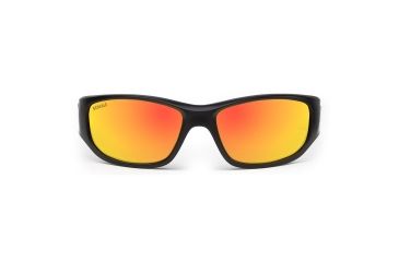 Image of NFL Zone Cincinnati Bengals Single Vision Prescription Sunglasses, Matte Black Frame, 655975T07SV