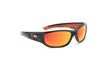 Image of NFL Zone Cleveland Browns Single Vision Prescription Sunglasses, Matte Black Frame, 655975T08SV