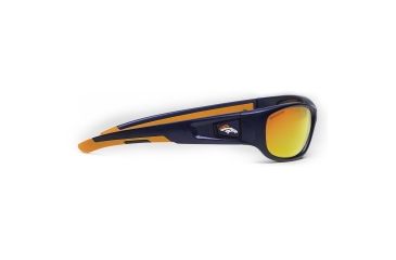 Image of NFL Zone Denver Broncos Single Vision Prescription Sunglasses, Matte Dark Blue Frame, 655975T10SV