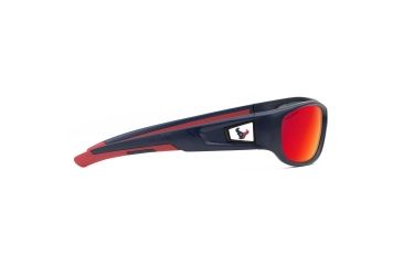 Image of NFL Zone Houston Texans Single Vision Prescription Sunglasses, Matte Dark Blue Frame, 655975T13SV