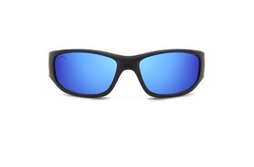 Image of NFL Zone Los Angeles Chargers Single Vision Prescription Sunglasses, Matte Black Frame, 655975T26SV