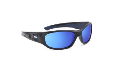 Image of NFL Zone Los Angeles Chargers Single Vision Prescription Sunglasses, Matte Black Frame, 655975T26SV