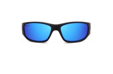 Image of NFL Zone Los Angeles Rams Single Vision Prescription Sunglasses, Matte Black Frame, 655975T29SV