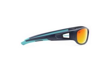 Image of NFL Zone Miami Dolphins Single Vision Prescription Sunglasses, Matte Dark Blue Frame, 655975T17SV