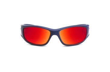 Image of NFL Zone New England Patriots Single Vision Prescription Sunglasses, Matte Dark Blue Frame, 655975T19SV