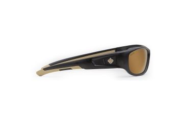 Image of NFL Zone New Orleans Saints Single Vision Prescription Sunglasses, Matte Black Frame, 655975T20SV