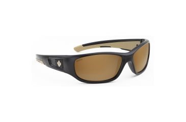 Image of NFL Zone New Orleans Saints Single Vision Prescription Sunglasses, Matte Black Frame, 655975T20SV